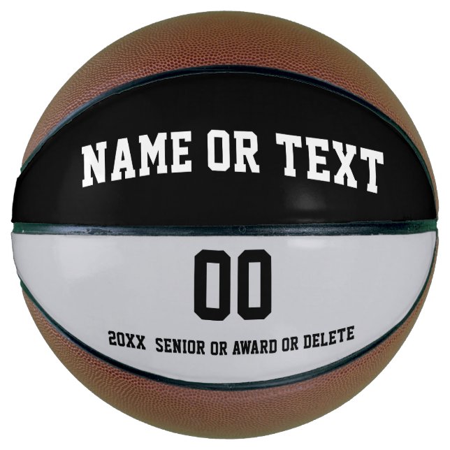 Wichtige Nachtbasketballideen, Personalisiert Basketball (Vorderseite)