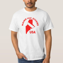 Wichtige Taucher mit klassischem Logo WertT-Shirt
