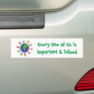 Wichtige und wertvolle Kinder Autoaufkleber