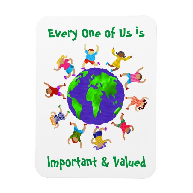 Wichtige und wertvolle Kinder Magnet (Vertikal)