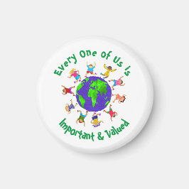 Wichtige und wertvolle Kinder Magnet