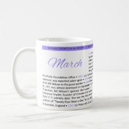 Wichtige Veranstaltungen in der OM History Tasse -