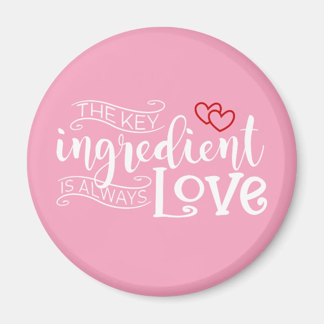 Wichtiger Bestandteil ist die Liebe Valentine | Ma Magnet (Vorne)