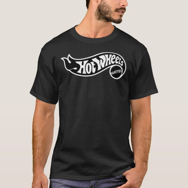 Wichtiger T - Shirt für das Logo "Hot Wheels" (Vorderseite)