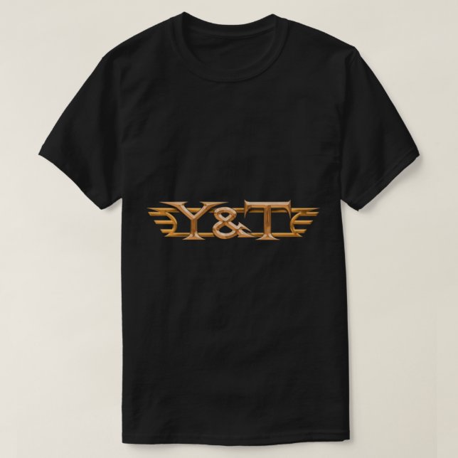 Wichtiger T - Shirt für Y&amp;T-Band-Logos (Design vorne)