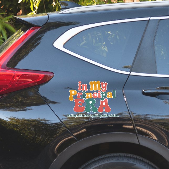 Wichtigste Geschenke aus meiner Zeit als Hauptfach Aufkleber (Auto Seite)