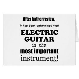 Wichtigstes Instrument der elektrischen Gitarre