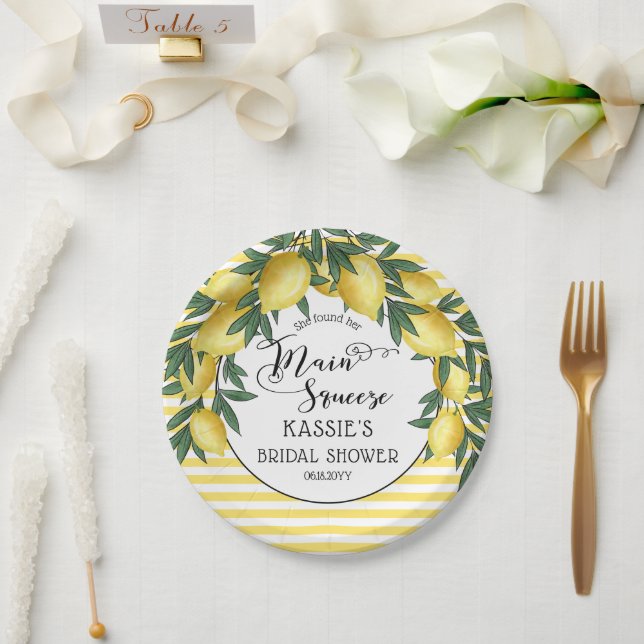 Wichtigstes Papier zum tropischen Brautparty von Z Pappteller (Hochzeit)