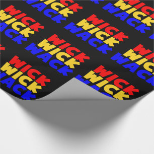 Wick Wack Geschenkpapier