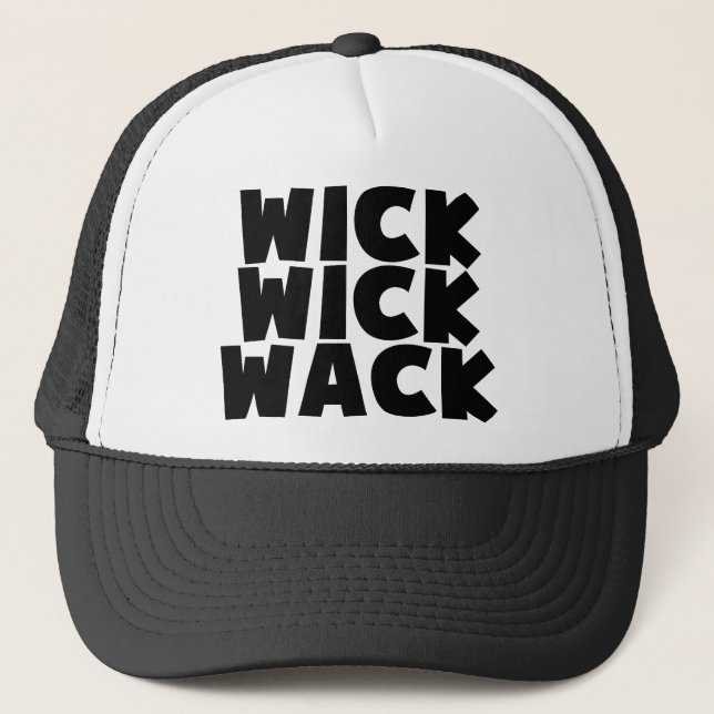 Wick Wack Truckerkappe (Vorderseite)