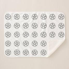 Wickanisches Pentagramm (Pentagram) Sherpadecke