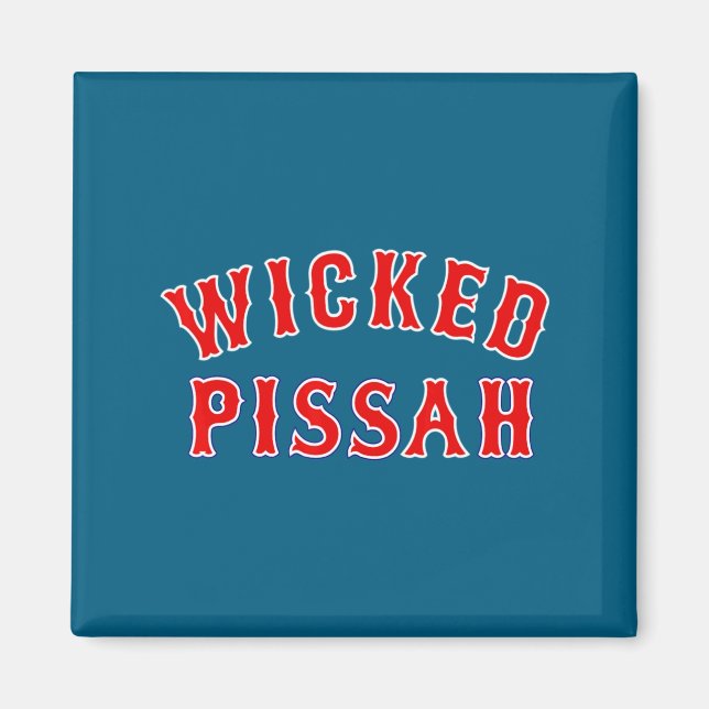 Wicked Ah Er Boston New England Southie _1  Magnet (Vorne)