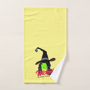 Wicked Awesome Green Pickleball sorcière Halloween