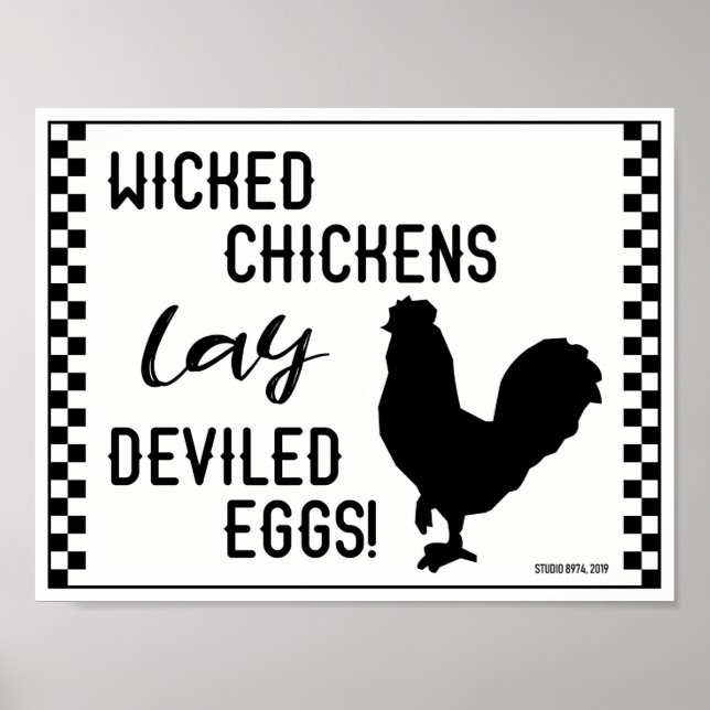 WICKED CHICKENS... POSTER (Vorne)