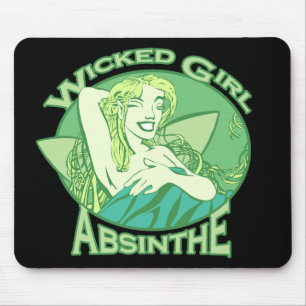 Wicked Girl Absinthe Mousepad