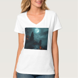 Wicked Gothic Vampire Glow T-Shirt 🌕🦇