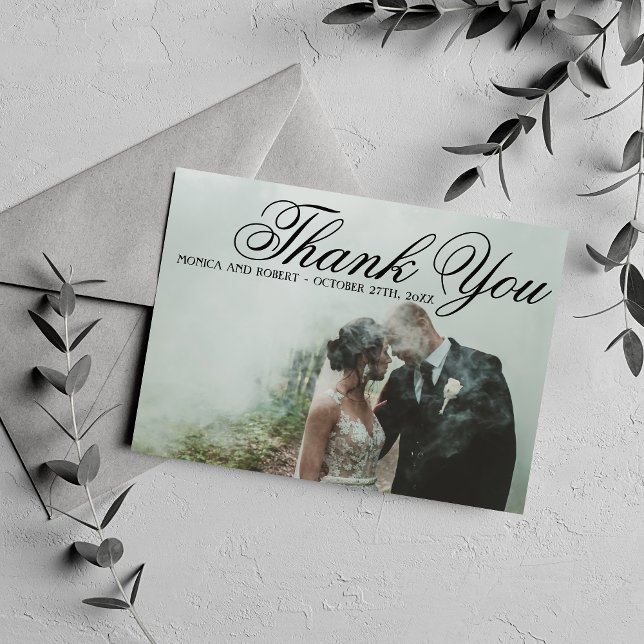 Wicked Halloween Black Orange Vielen Dank Dankeskarte (Von Creator hochgeladen)