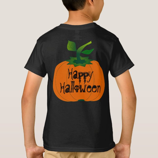 Wicked Happy Halloween Pumpkin T-Shirt (Rückseite)
