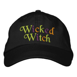 Wicked Hexe Bestickte Baseballkappe