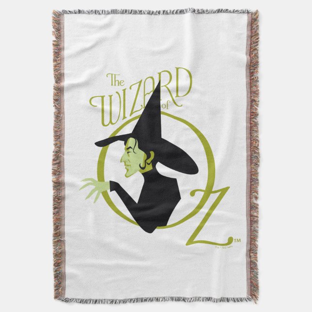 Wicked Hexe™ Der Assistent für OZ™-Logo Decke (Vorderseite Vertikal)