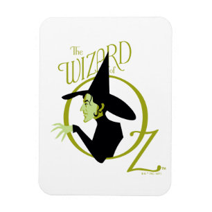 Wicked Hexe™ Der Assistent für OZ™-Logo Magnet