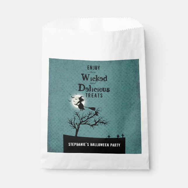 Wicked Hexe Geschenktütchen (Vorderseite)