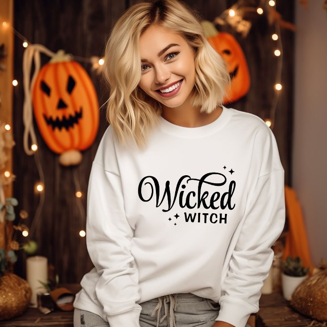 Wicked Hexeha Halloween Sweatshirt (Von Creator hochgeladen)