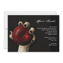 Wicked Hexenrot-Apfel-Halloween-Party