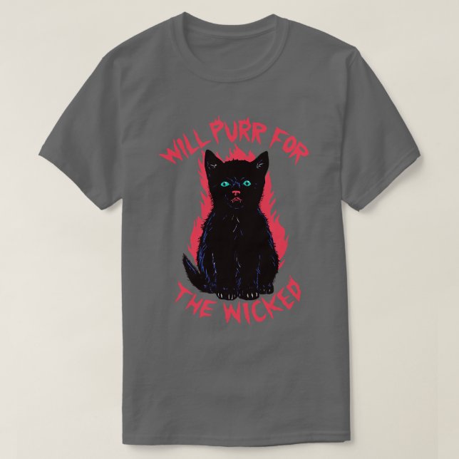 Wicked Kitten T-Shirt (Design vorne)