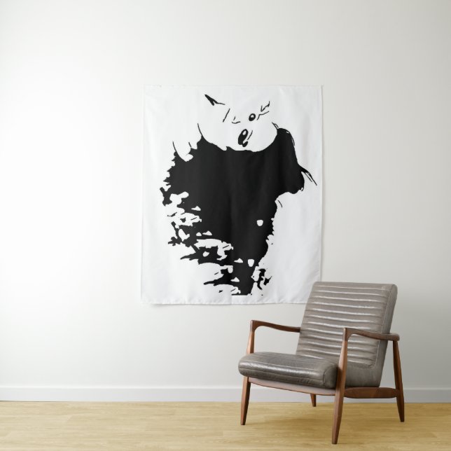 Wicked Mane Wandteppich (Beispiel)