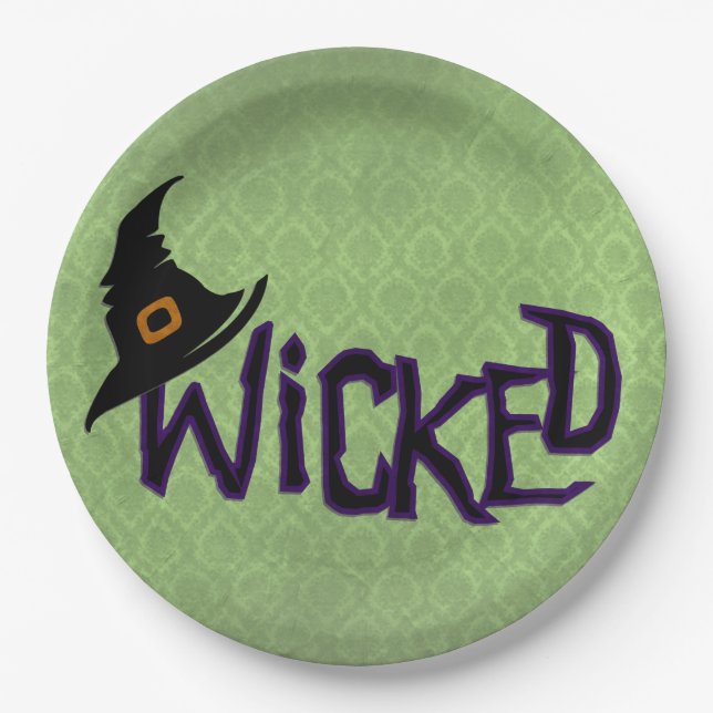 'Wicked' Paper Plates Pappteller (Vorderseite)
