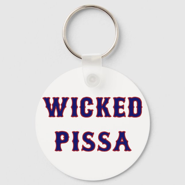 Wicked Pissa Schlüsselanhänger (Vorderseite)