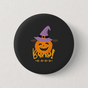 Wicked Pumpkin Button
