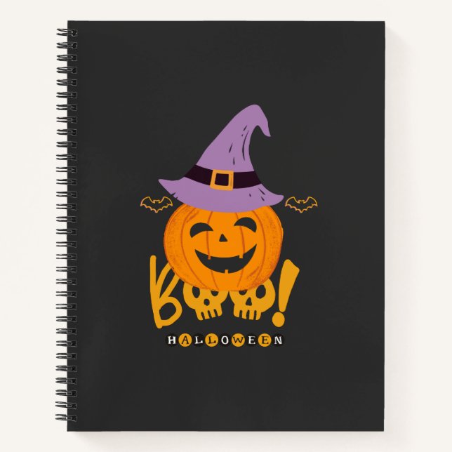 Wicked Pumpkin Notizbuch (Vorderseite)