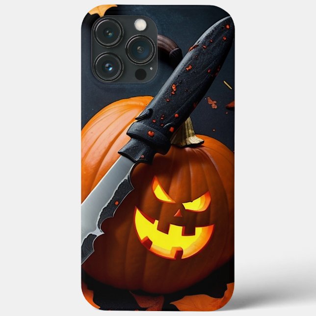 Wicked Pumpkin Phone Case (Rückseite)