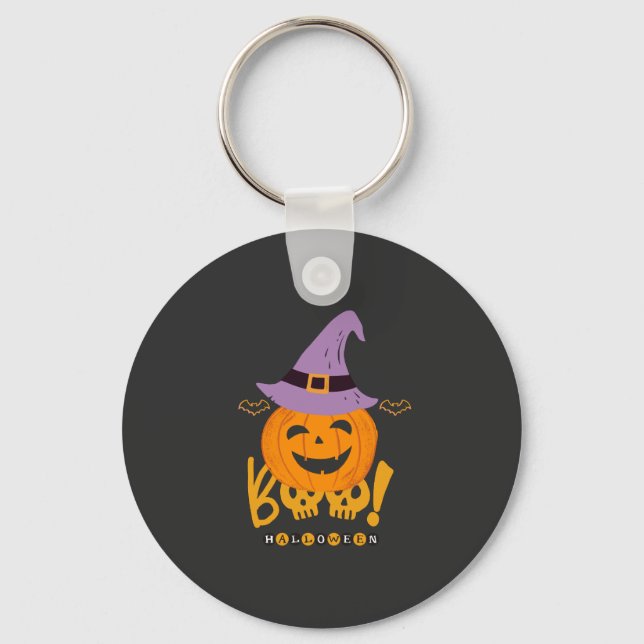 Wicked Pumpkin Schlüsselanhänger (Vorderseite)