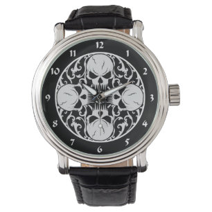 Wicked Skulls Armbanduhr