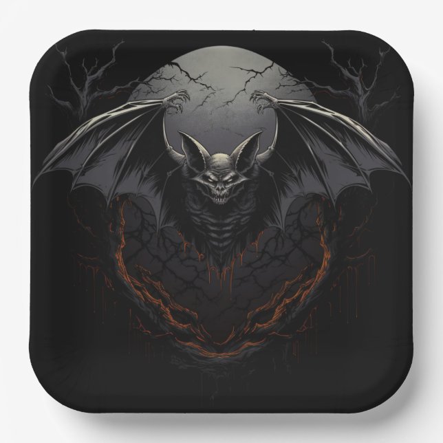 Wicked Whimsy Pappteller (Vorderseite)