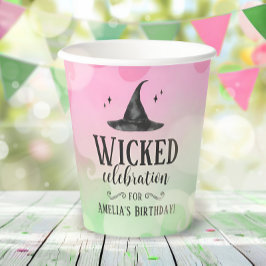 Wicked Witch Birthday Party Paper cup Pappbecher