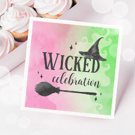 Wicked Witch Celebration Birthday Paper Napkin Serviette