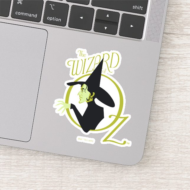Wicked Witch™ The Wizard Of Oz™ Logo Aufkleber (Detail)