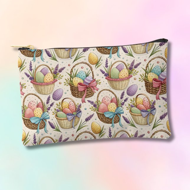 Wicker Basket Easter Eggs with Lavender Zubehörtasche (Von Creator hochgeladen)