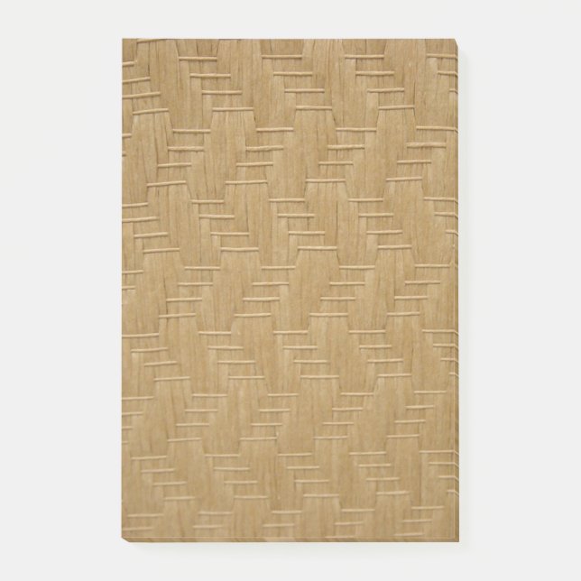 WICKER PATTERN POST-IT KLEBEZETTEL (Vorderseite)