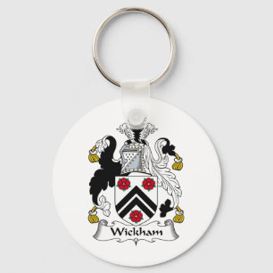 Wickham Familienwappen Schlüsselanhänger