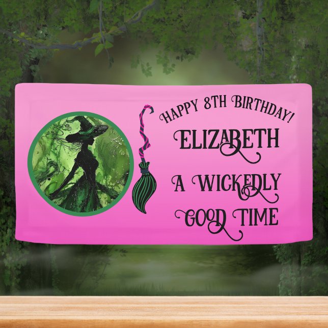 Wicklerisch gut Rotzunge Grün und Rosa jedes Alter Banner (Von Creator hochgeladen)