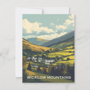 Wicklow-Berge Irland Postkarte