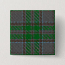 Wicklow Landkreis Irish Tartan Button
