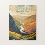 Wicklow Mountains National Park Irland Reisen Art<br><div class="desc">Wicklow Mountains Vektorgrafik Design. Der Park erstreckt sich durch den Landkreis Wicklow sowie kleine Gebiete von South Dublin und Dún Laoghaire.</div>