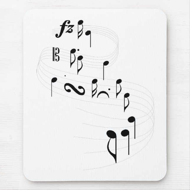 Wicklungs-Personal und Anmerkungen Mousepad (Vorne)