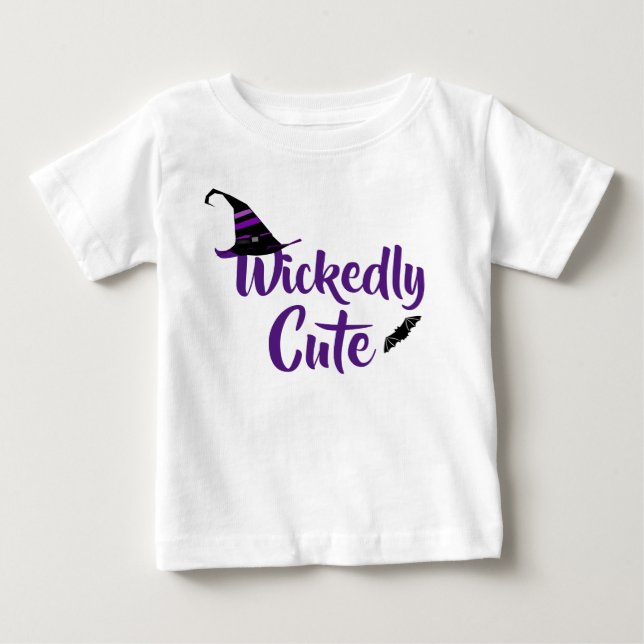 Wickly Niedlich Baby T-shirt (Vorderseite)